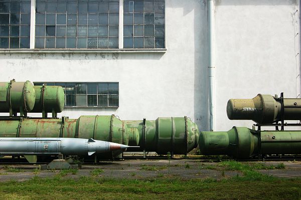 Missiles in the abandoned military base 